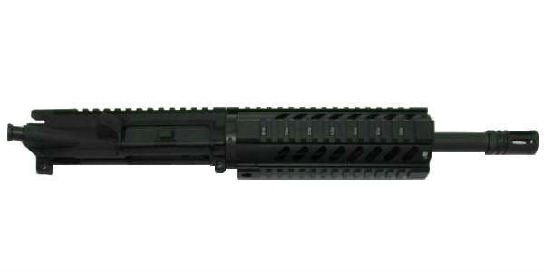 300 blackout 10.5" pistol upper 7 inch Quad Rail No Bolt Carrier Group