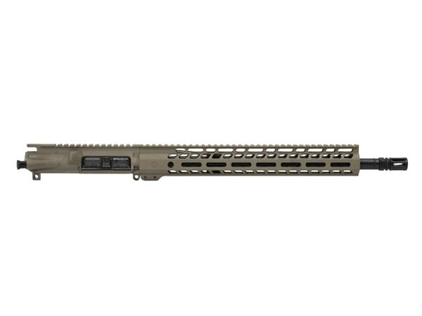ghost firearms 16" 300 blackout ar-15 Upper Flat dark earth