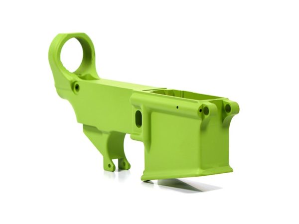zombie green ar 15 80% lower receiver forged mil spec