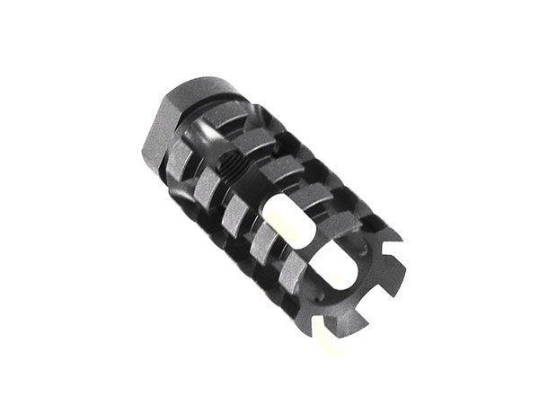 308 / ar-10 flash hider with pineapple shape circular cuts