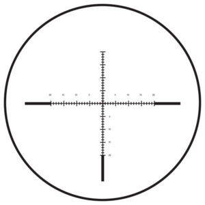 burris optics 4.5-14x42 rifle scope with long range reticle plex