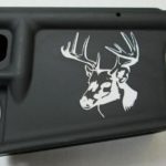 80 lower laser engraved with deer head 4