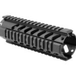 AIM Sports AR-15 7" Free Float Quad Rail - Black