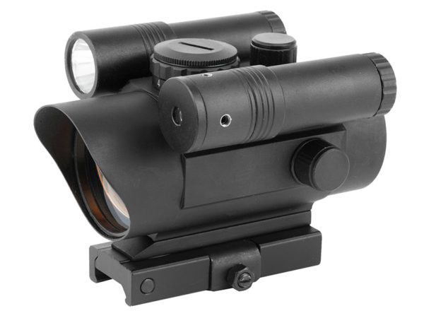 VISM by NcSTAR Red Dot with Green Laser and Flashlight