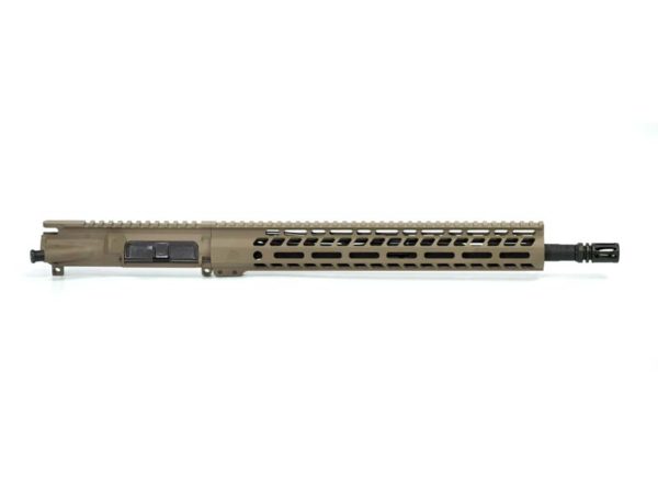 Ghost Firearms Elite 16″ 5.56 NATO Rifle Upper (No BCG, No Charging Handle) - Flat Dark Earth FDE