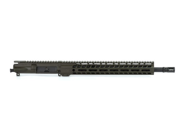 Ghost Firearms Elite 16″ 5.56 NATO Rifle Upper (No BCG, No Charging Handle) - Olive Drab OD Green