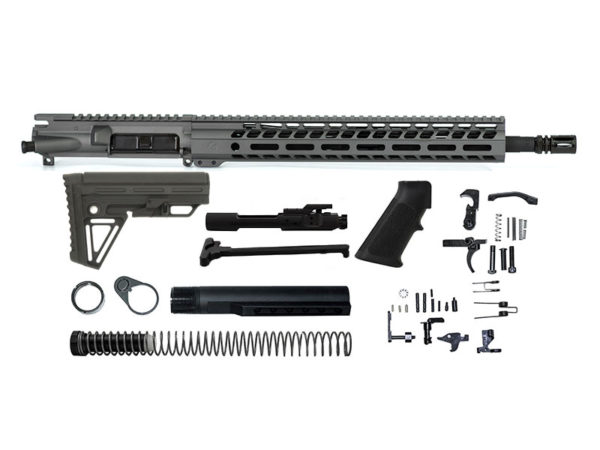 Ghost Firearms Elite 16″ 5.56 NATO Rifle Kit – Tungsten Grey
