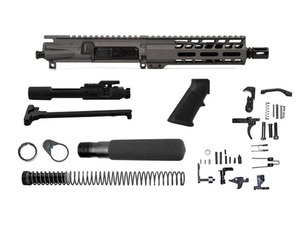 Ghost Firearms Elite 7.5″ 5.56 NATO Pistol Kit – Tungsten Grey