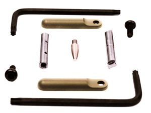 KNS Precision AR-15 Non-Rotation Trigger/Hammer Pins Gen 2 .154 - Flat Dark Earth FDE