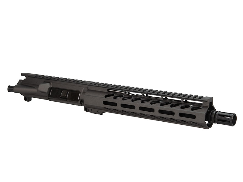 10.5-Tungsten-Grey-AR-15-Upper-10-inch-M-Lok-Handgaurd