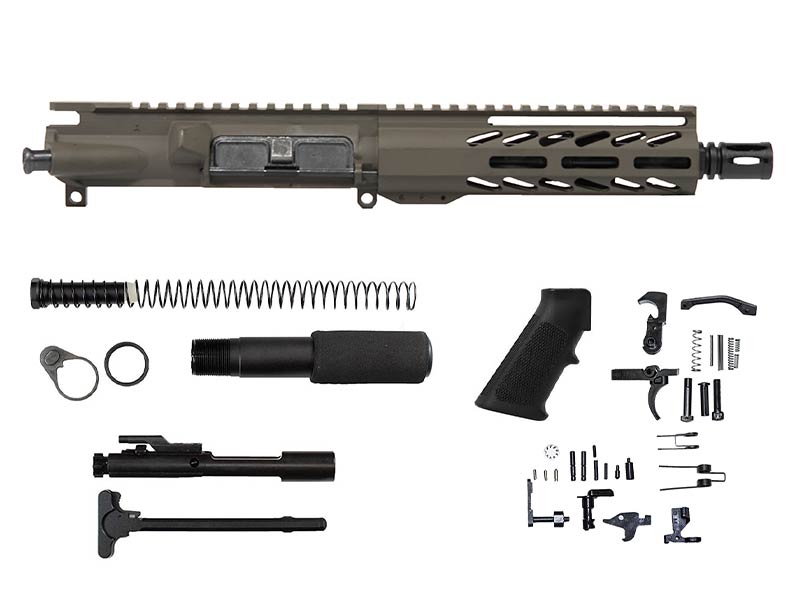 7-inch-OD-Green-7-Mlok-pistol-kit-no-lower