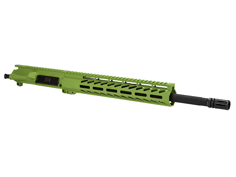 AR-15-Zombie-Green-Upper-with-matching-12-M-Lok